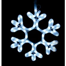 Световая фигура 230V2м LED белый, 24 LED/1м, 4.8W, 20mA, IP 44, шнур 1м х1мм, LT001 артикул 26699