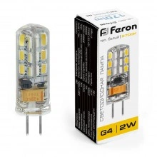 Лампа светодиодная FERON LB-420 G4 2W 12V  2700K 25858