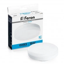 Лампа светодиодная FERON LB-452 GX53 9W 175-265V 6400K 25867