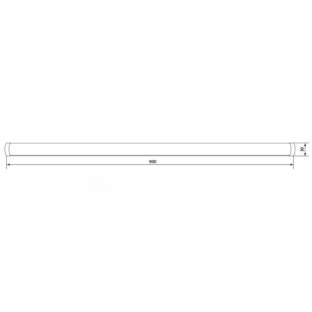 FERON Светодиодный светильник 90LEDs 4000K 18W в пластиковом корпусе IP44, бронза, AL5048 FERON Светодиодный светильник 90LEDs 4000K 18W в пластиковом корпусе IP44, бронза, AL5048
