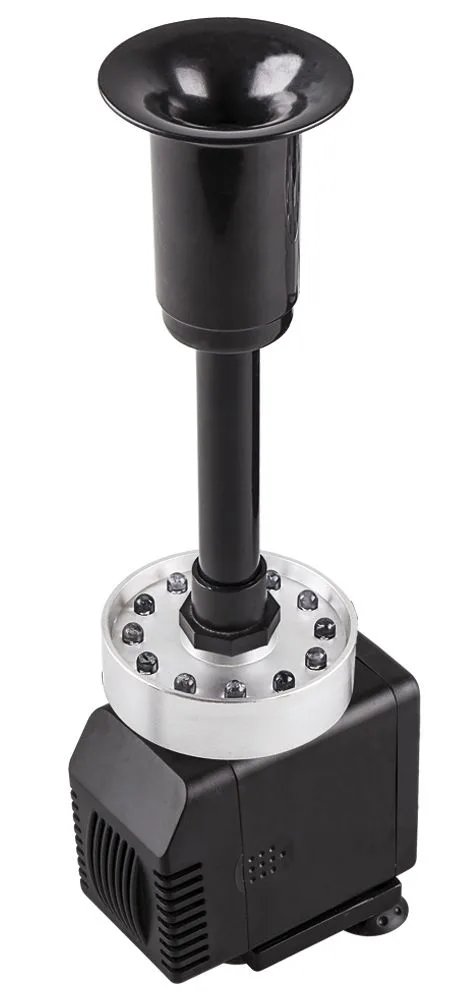 Насос фонтанный со светодиодной подсветкой, FERON FPL226, D115*H400, 26W, 220V 29841