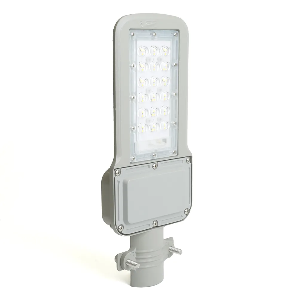 Светодиодный уличный консольный светильник FERON SP3040 50W 5000K 230V, серый 41548