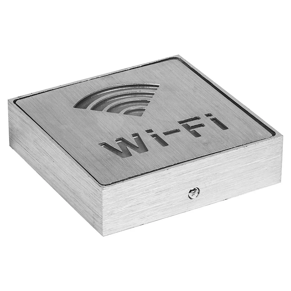 FERON Светильник аккумуляторный, 1 LED/1W 230V, AC 'Wi-fi' синий 110*110*20 mm, серебристый, EL51 артикул 12986 FERON Светильник аккумуляторный, 1 LED/1W 230V, AC 'Wi-fi' синий 110*110*20 mm, серебристый, EL51 артикул 12986