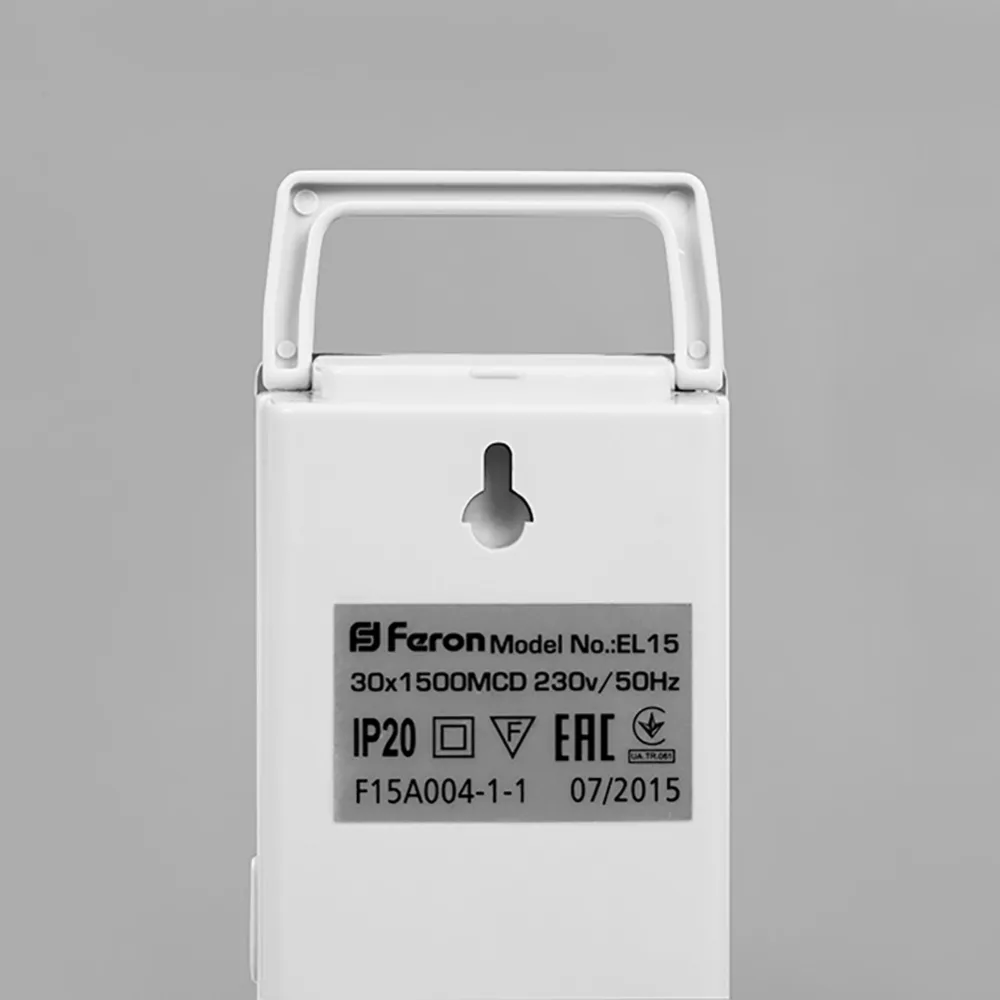 FERON Светильник аккумуляторный, 30 LED DC, белый, EL15 артикул 12896 FERON Светильник аккумуляторный, 30 LED DC, белый, EL15 артикул 12896