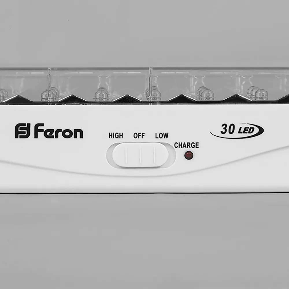 FERON Светильник аккумуляторный, 30 LED DC, белый, EL15 артикул 12896 FERON Светильник аккумуляторный, 30 LED DC, белый, EL15 артикул 12896