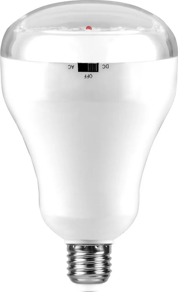 Светильник аккумуляторный, 15 LED  Е27 AC/DC (свинцово-кислотная батарея), белый, WL15 артикул 12899