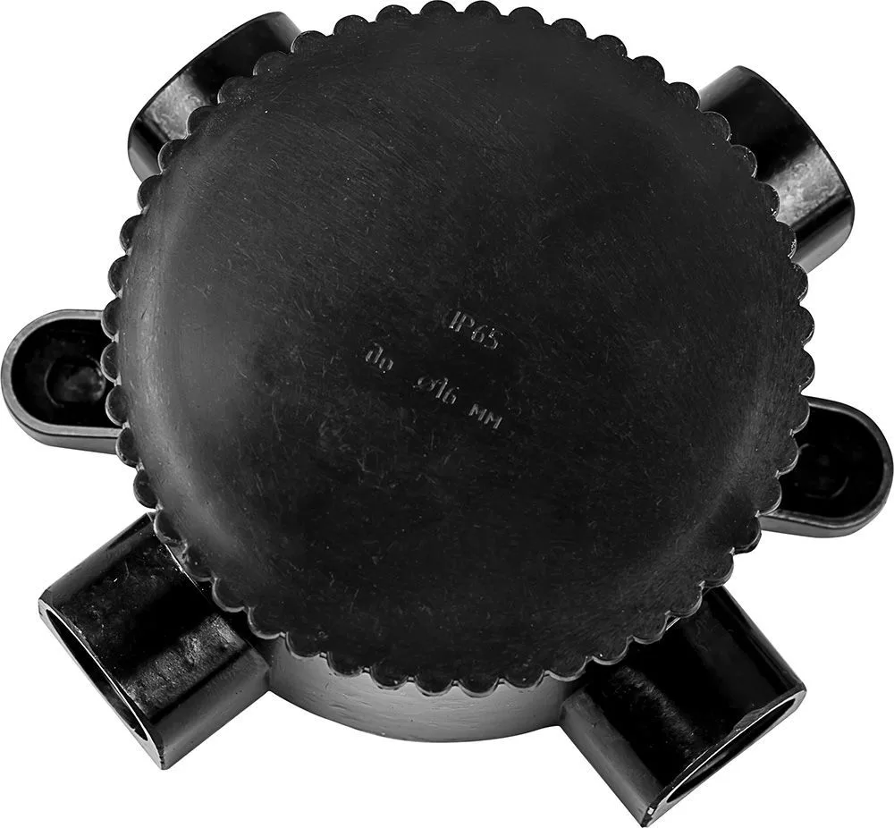 FERON Монтажная электрическая коробка КЭМ 2-660-3, 660V, 165х65х135, черный 29851 FERON Монтажная электрическая коробка КЭМ 2-660-3, 660V, 165х65х135, черный 29851