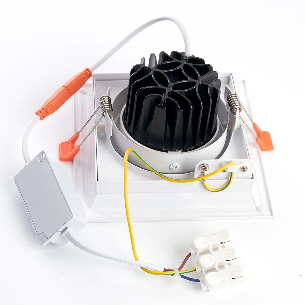 FERON Светодиодный светильник AL201 карданный 1x12W 4000K 35 градусов ,белый FERON Светодиодный светильник AL201 карданный 1x12W 4000K 35 градусов ,белый