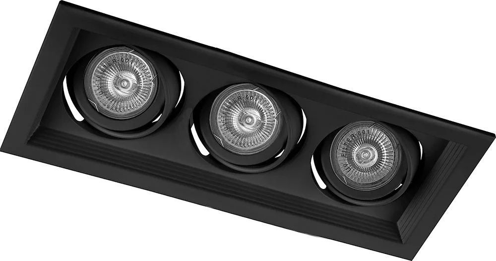 Светильник встраиваемый FERON DLT203 потолочный MR16 G5.3 черный