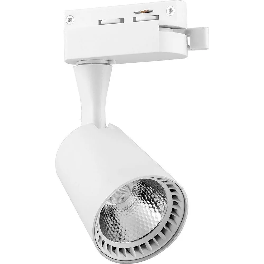 Светодиодный светильник FERON AL100 трековый на шинопровод 12W 6400K 35 градусов белый Артикул 32513