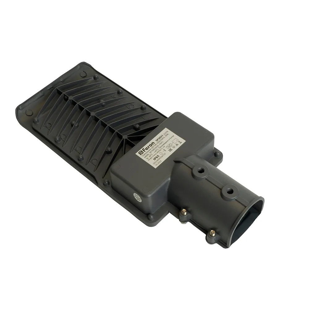 FERON Светодиодный уличный консольный светильник SP3031 30W 6400K 230V, серый 32576 FERON Светодиодный уличный консольный светильник SP3031 30W 6400K 230V, серый 32576