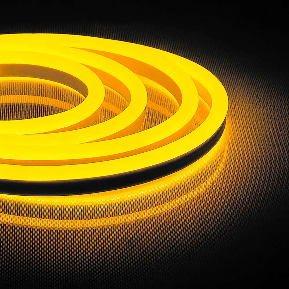 Cветодиодная LED лента FERON LS721 неоновая, 144SMD(2835)/м 12Вт/м  50м 220V IP67, желтый