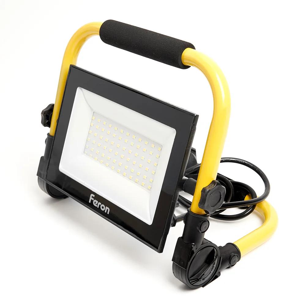 Светодиодный прожектор FERON LL-515 переносной 70W, 6400K, IP65