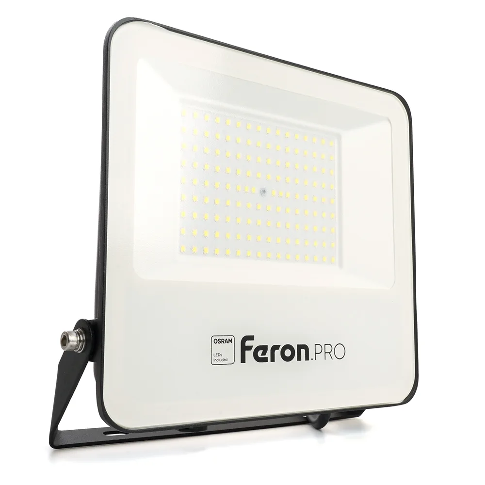 Светодиодный прожектор FERON.PRO LL-1000 IP65 100W 6400K  черный 41541