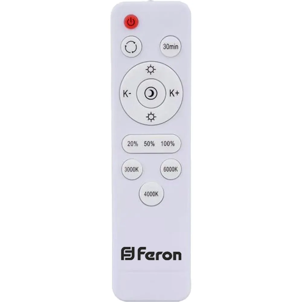 FERON Выключатель дистанционный для управляемых светильников AL5100,5200,5300 41555 FERON Выключатель дистанционный для управляемых светильников AL5100,5200,5300 41555
