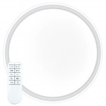 Светодиодный управляемый светильник накладной FERON AL5800 RING тарелка 80W 3000К-6500K 41556