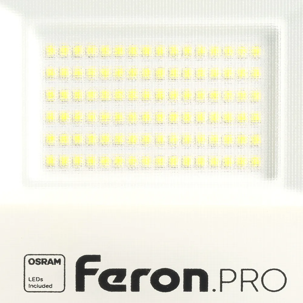 FERON Светодиодный прожектор Feron.PRO LL-1000 IP65 50W 6400K черный 41540 FERON Светодиодный прожектор Feron.PRO LL-1000 IP65 50W 6400K черный 41540
