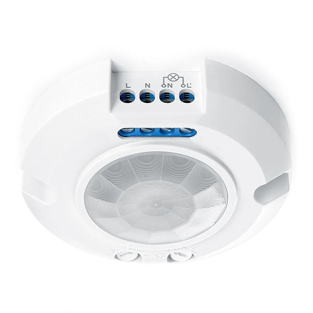 FERON Датчик движения 400W 8m 120°(гориз.) 360°(верт.) белый SEN17 FERON Датчик движения 400W 8m 120°(гориз.) 360°(верт.) белый SEN17