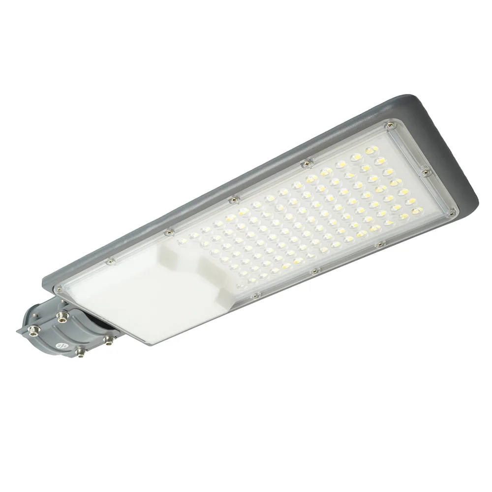 FERON Светодиодный уличный консольный светильник SP3034 80W 6400K 230V, серый 41580 FERON Светодиодный уличный консольный светильник SP3034 80W 6400K 230V, серый 41580