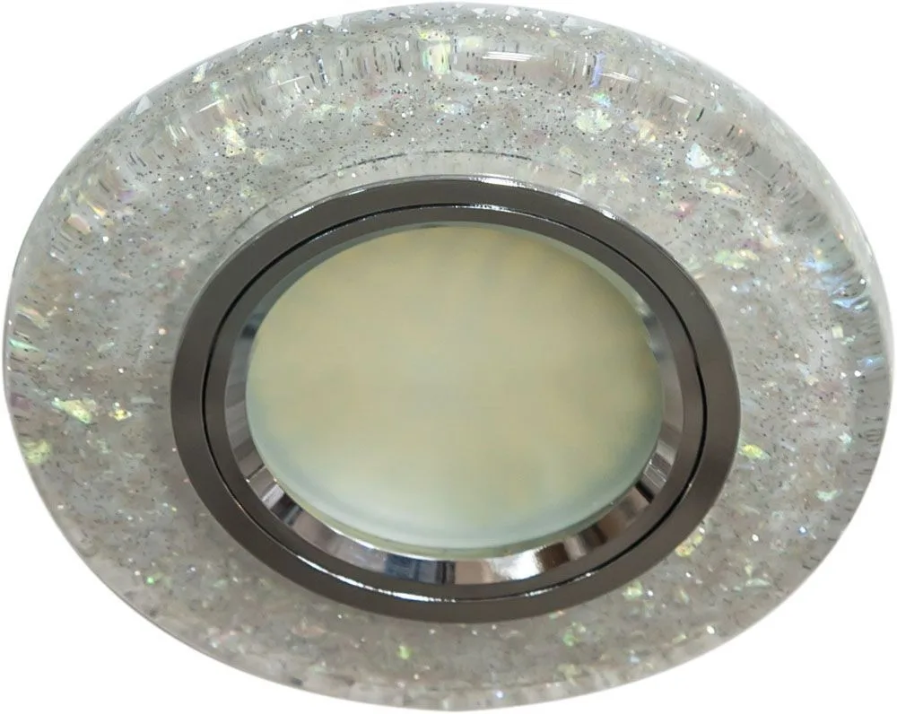 FERON Светильник встраиваемый с белой LED подсветкой 8585-2 потолочный MR16 G5.3 белый FERON Светильник встраиваемый с белой LED подсветкой 8585-2 потолочный MR16 G5.3 белый