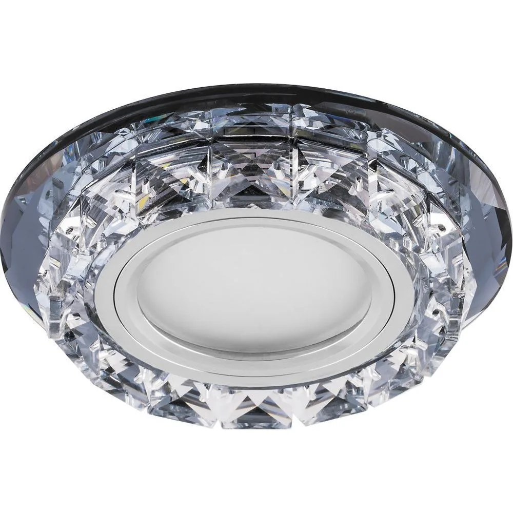 FERON Светильник встраиваемый с белой LED подсветкой CD878 потолочный MR16 G5.3 прозрачный FERON Светильник встраиваемый с белой LED подсветкой CD878 потолочный MR16 G5.3 прозрачный