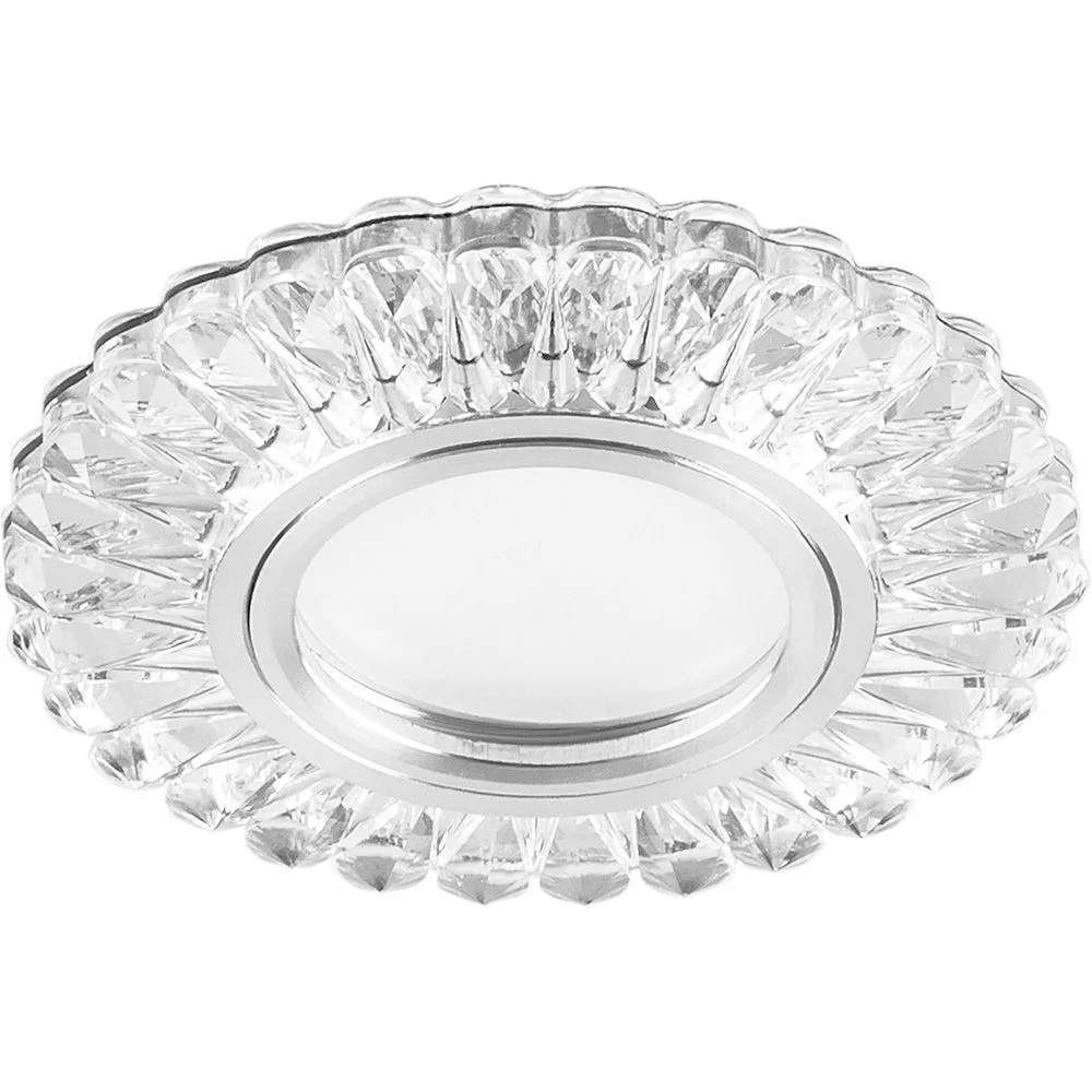 FERON Светильник встраиваемый с белой LED подсветкой CD902 потолочный MR16 G5.3 белый FERON Светильник встраиваемый с белой LED подсветкой CD902 потолочный MR16 G5.3 белый