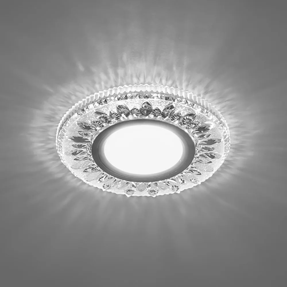 FERON Светильник встраиваемый с белой LED подсветкой CD903 потолочный MR16 G5.3 белый FERON Светильник встраиваемый с белой LED подсветкой CD903 потолочный MR16 G5.3 белый