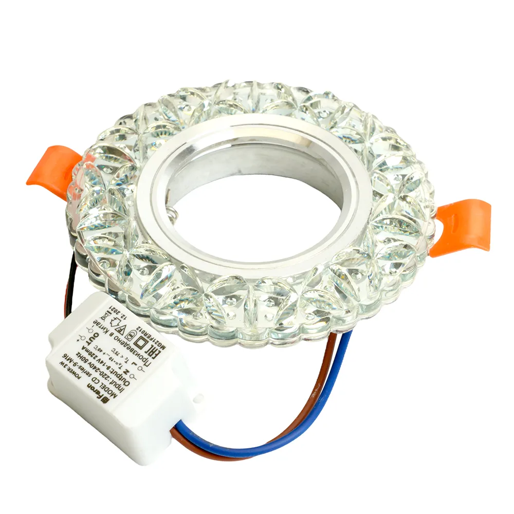 FERON Светильник встраиваемый с белой LED подсветкой CD905 потолочный MR16 G5.3 белый FERON Светильник встраиваемый с белой LED подсветкой CD905 потолочный MR16 G5.3 белый