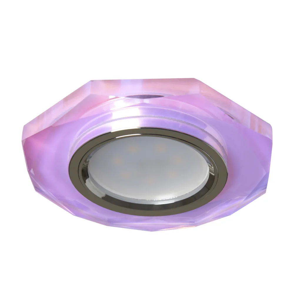 Светильник встраиваемый FERON DL8020-2 потолочный MR16 G5.3 мультиколор-перламутр 19702
