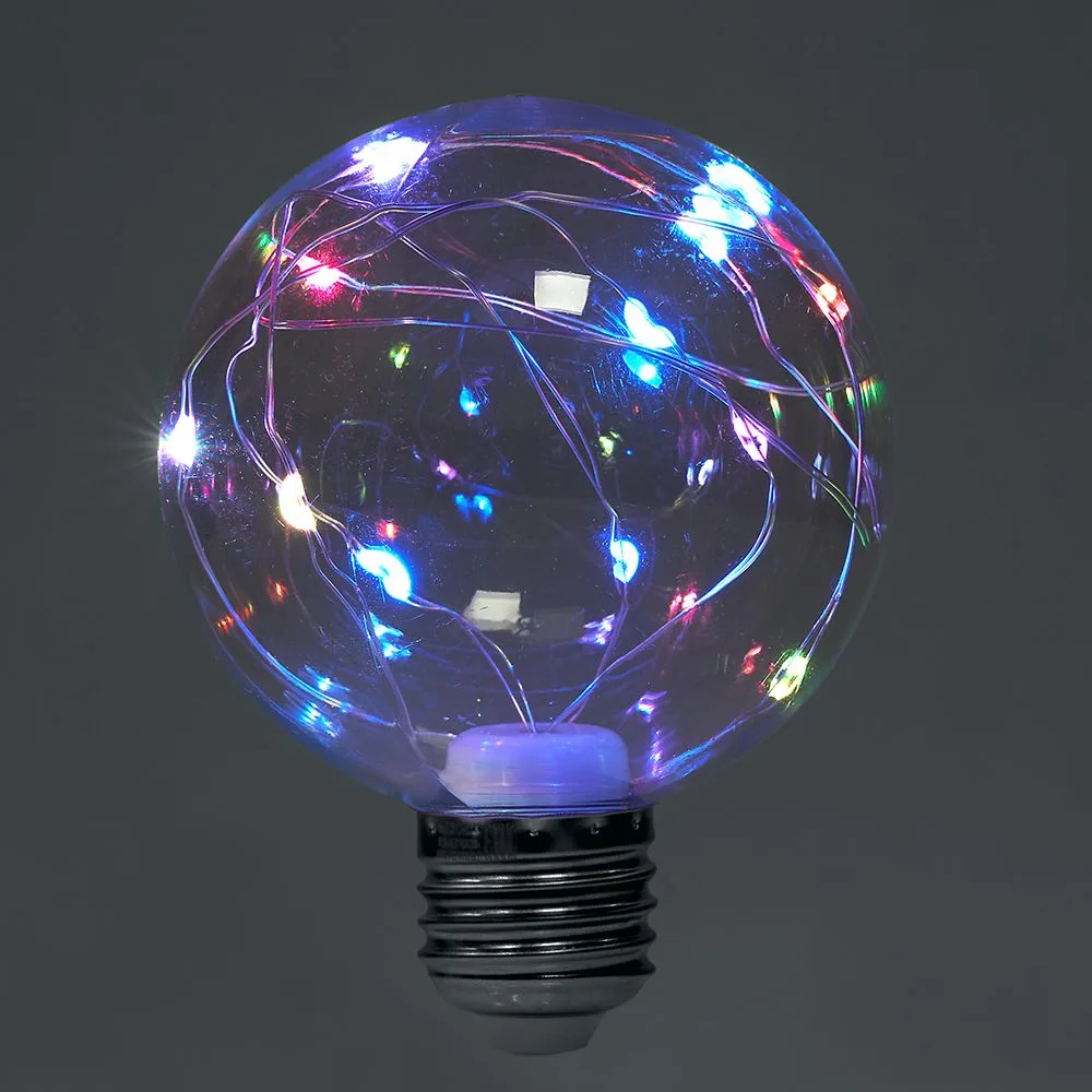FERON Лампа светодиодная LB-381 E27 3W 230V RGB 41676 FERON Лампа светодиодная LB-381 E27 3W 230V RGB 41676