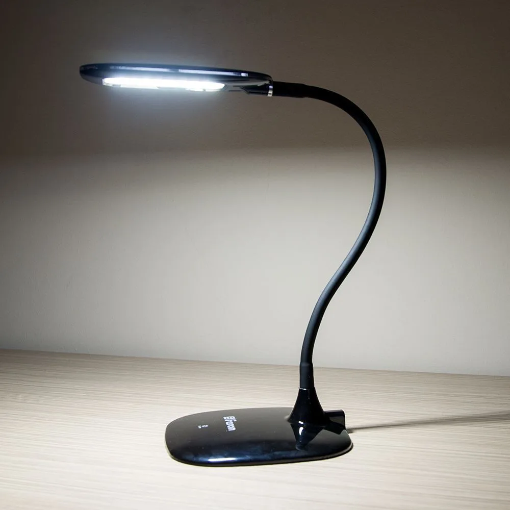 FERON Светильник настольный 26LED 7W 5V, черный, DE1719 24212 FERON Светильник настольный 26LED 7W 5V, черный, DE1719 24212