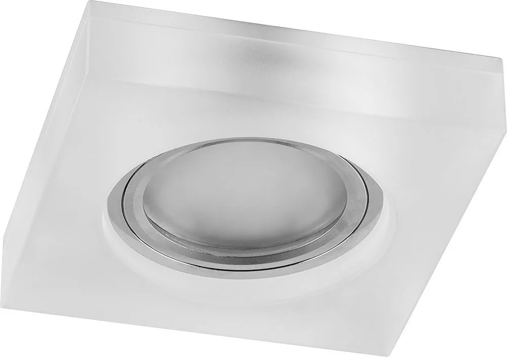 FERON Светильник встраиваемый с белой LED подсветкой CD8180 потолочный MR16 G5.3 белый матовый FERON Светильник встраиваемый с белой LED подсветкой CD8180 потолочный MR16 G5.3 белый матовый