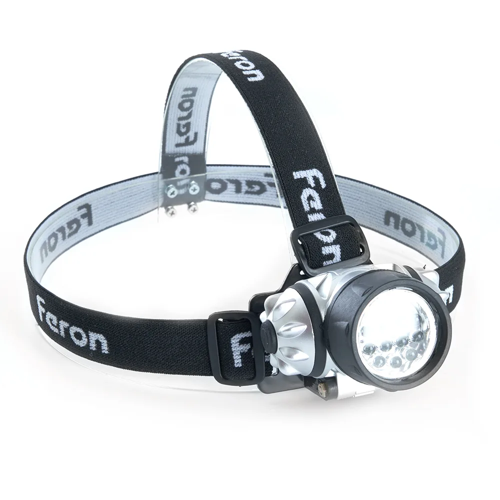 FERON Фонарь налобный TH2303 на батарейках 3*AAA, 1W 7LEDs IP44 пластик 41707 FERON Фонарь налобный TH2303 на батарейках 3*AAA, 1W 7LEDs IP44 пластик 41707