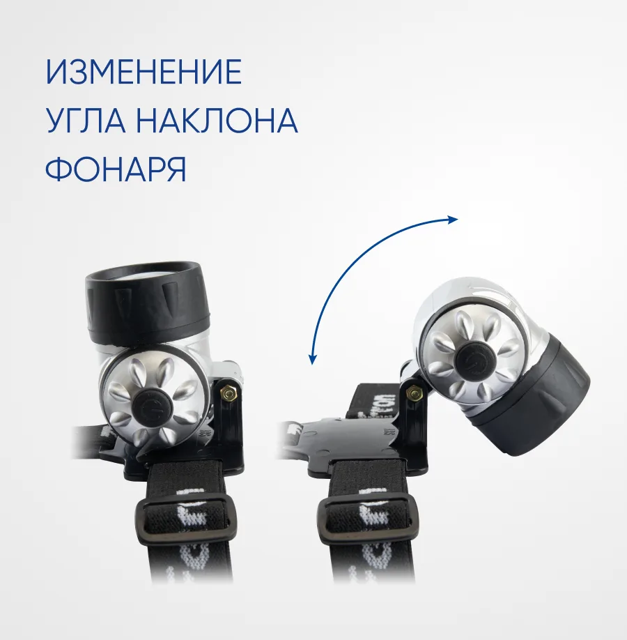 FERON Фонарь налобный TH2304 на батарейках 3*AAA, 3W 14LEDs IP44 пластик 41708 FERON Фонарь налобный TH2304 на батарейках 3*AAA, 3W 14LEDs IP44 пластик 41708