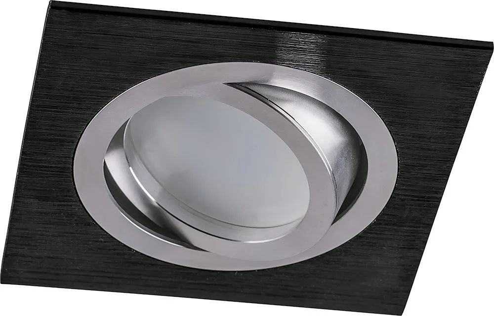 FERON Светильник встраиваемый DL2801 потолочный MR16 G5.3 черный-хром 32638 FERON Светильник встраиваемый DL2801 потолочный MR16 G5.3 черный-хром 32638
