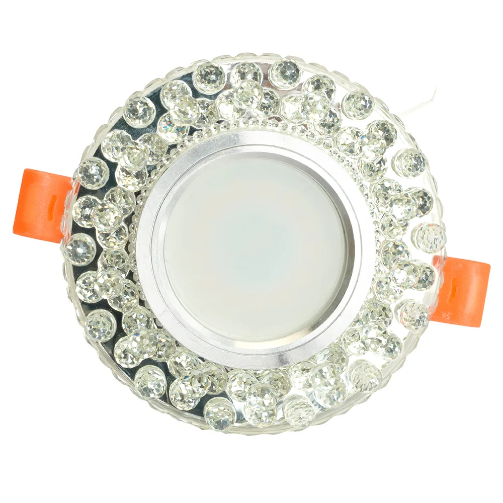 FERON Светильник встраиваемый с LED подсветкой CD941 потолочный MR16 G5.3 прозрачный FERON Светильник встраиваемый с LED подсветкой CD941 потолочный MR16 G5.3 прозрачный