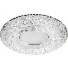 Светильник встраиваемый с LED подсветкой FERON CD942 потолочный MR16 G5.3 прозрачный