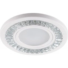Светильник встраиваемый с LED подсветкой FERON CD958 потолочный MR16 G5.3 прозрачный, белый