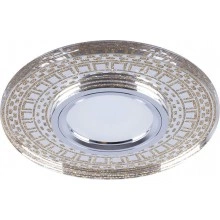 Светильник встраиваемый с LED подсветкой FERON CD981 потолочный MR16 G5.3 прозрачный, золото