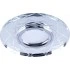 Светильник встраиваемый с LED подсветкой FERON CD983 потолочный MR16 G5.3 прозрачный, хром Светильник встраиваемый с LED подсветкой FERON CD983 потолочный MR16 G5.3 прозрачный, хром