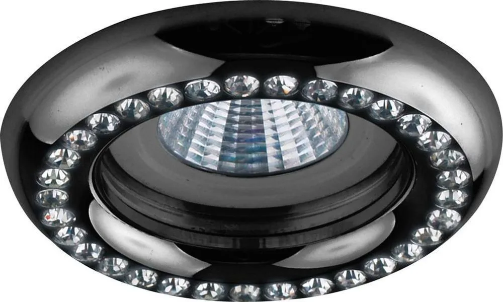 Светильник встраиваемый FERON DL113-C потолочный MR16 G5.3 черный 28411