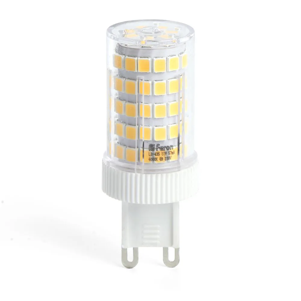 FERON Лампа светодиодная LB-435 G9 11W 175-265V 2700K 38149 FERON Лампа светодиодная LB-435 G9 11W 175-265V 2700K 38149