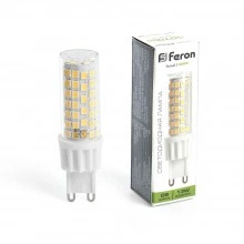 Лампа светодиодная FERON LB-436 G9 13W 175-265V 4000K 38153