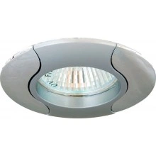 Светильник встраиваемый FERON 020T-MR16 потолочный MR16 G5.3 серый-хром 17679