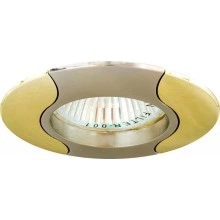 Светильник встраиваемый FERON 020T-MR16 потолочный MR16 G5.3 титан-золото 17680