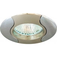 Светильник встраиваемый FERON 020T-MR16 потолочный MR16 G5.3 титан-хром 17681