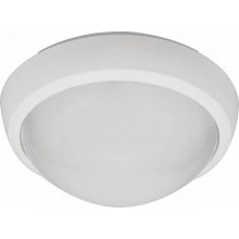 Светильник пылевлагозащищённый 24LED, 12W, 4000K, в пласт. корпусе с датчиком, IP54, AL3004 28730