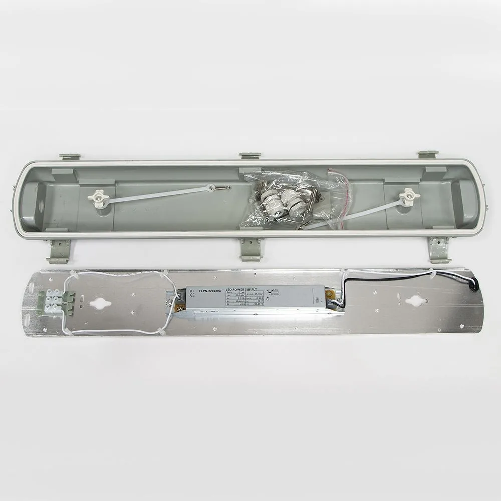 FERON Светодиодный светильник 60LED 6400K 22W в пластиковом корпусе IP65, AL5043 FERON Светодиодный светильник 60LED 6400K 22W в пластиковом корпусе IP65, AL5043