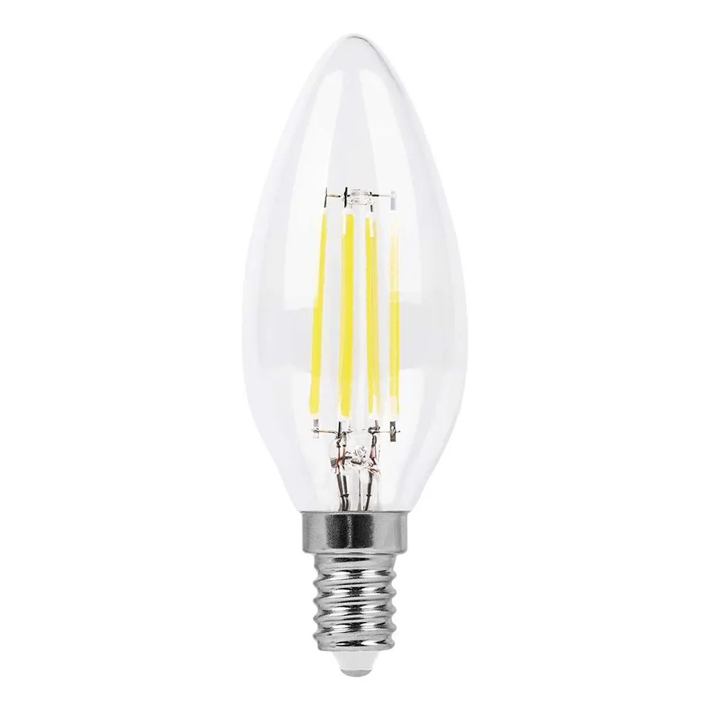 FERON Лампа светодиодная LB-58 Свеча E14 5W 230V 2700K 25572 FERON Лампа светодиодная LB-58 Свеча E14 5W 230V 2700K 25572