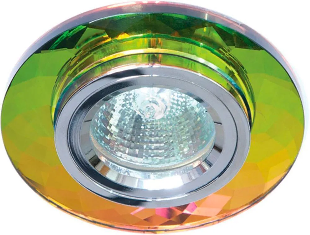 Светильник встраиваемый FERON 8050-2 потолочный MR16 G5.3 мультиколор 18645
